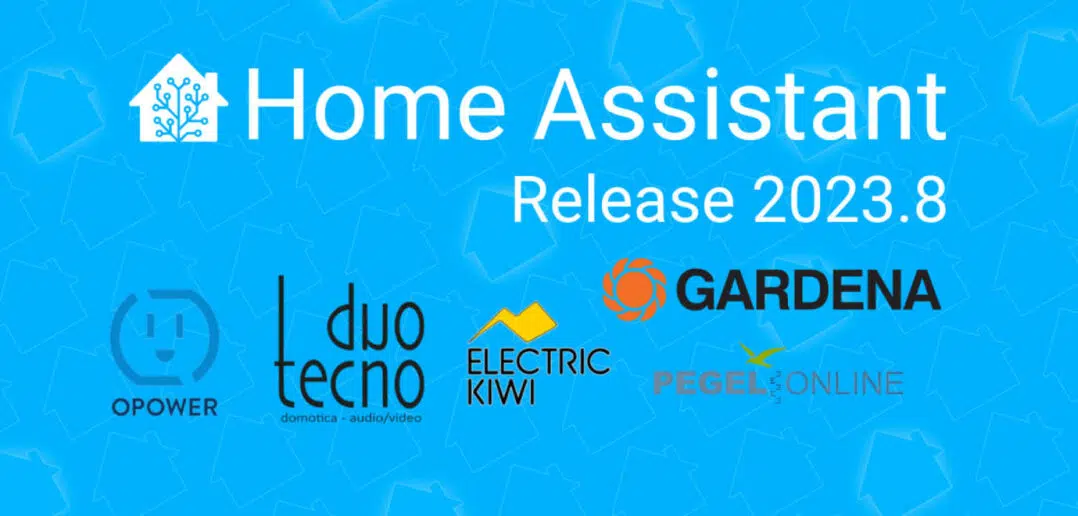 Home Assistant Update 2023.8