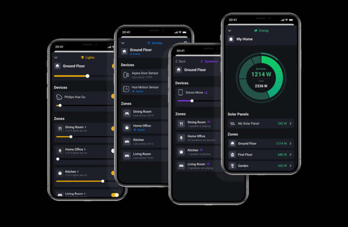 Homey Update Registerkarten
