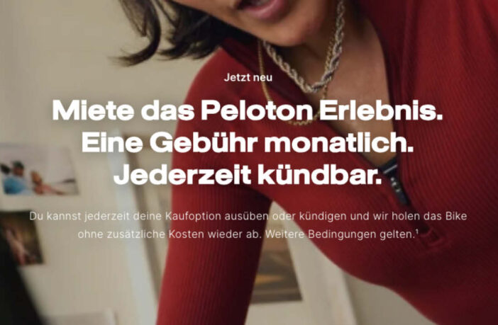 Peloton mieten