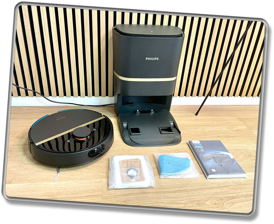 Philips HomeRun 7000 Series Aqua - Das befindet sich im Lieferumfang