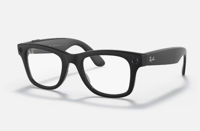 Das ist die Ray Ban Stories. Eine Sonnenbrille mit eingebauter Kamera