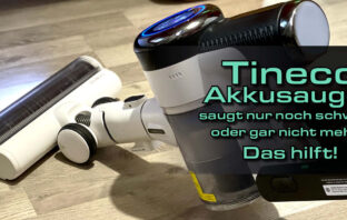 Tineco Akkusauger saugt nicht mehr