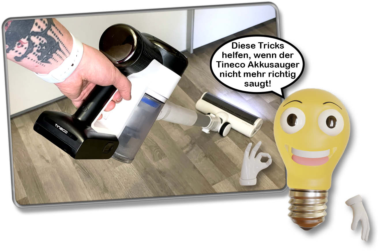 Darum könnte dein Tineco Akkusauger nur noch schwach oder gar nicht mehr saugen

