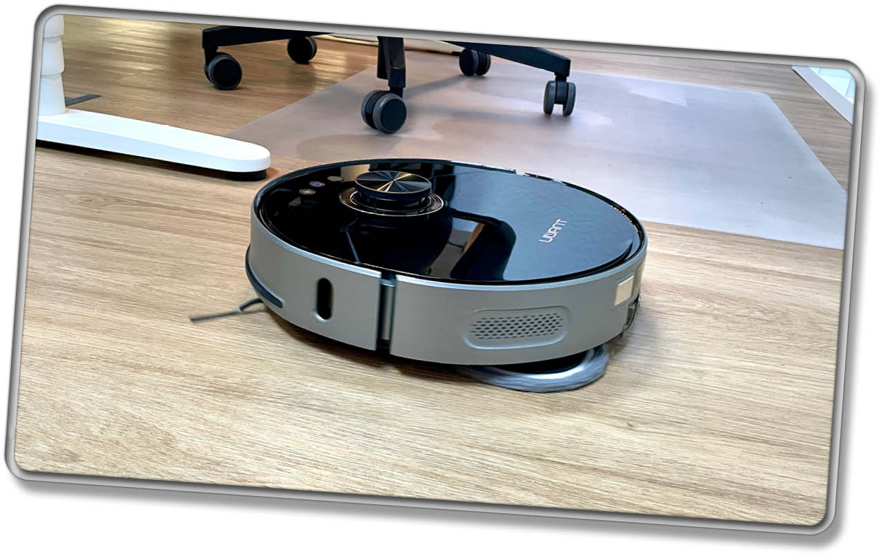 UWANT U200 - Rotierende Wischmopps sorgen für ein sauberes Wischbild