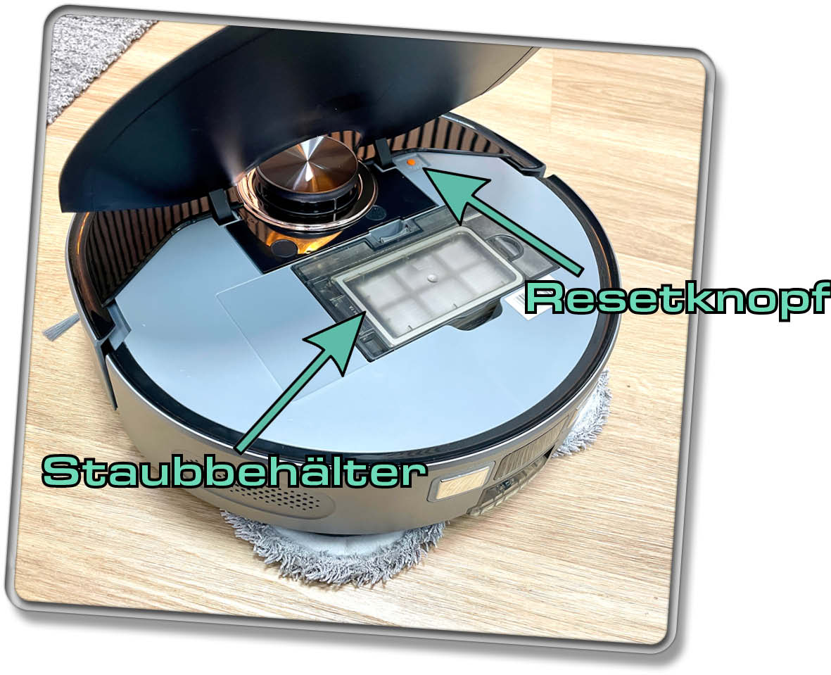 UWANT U200 - Unter der Haube gibt es nicht viel zu sehen