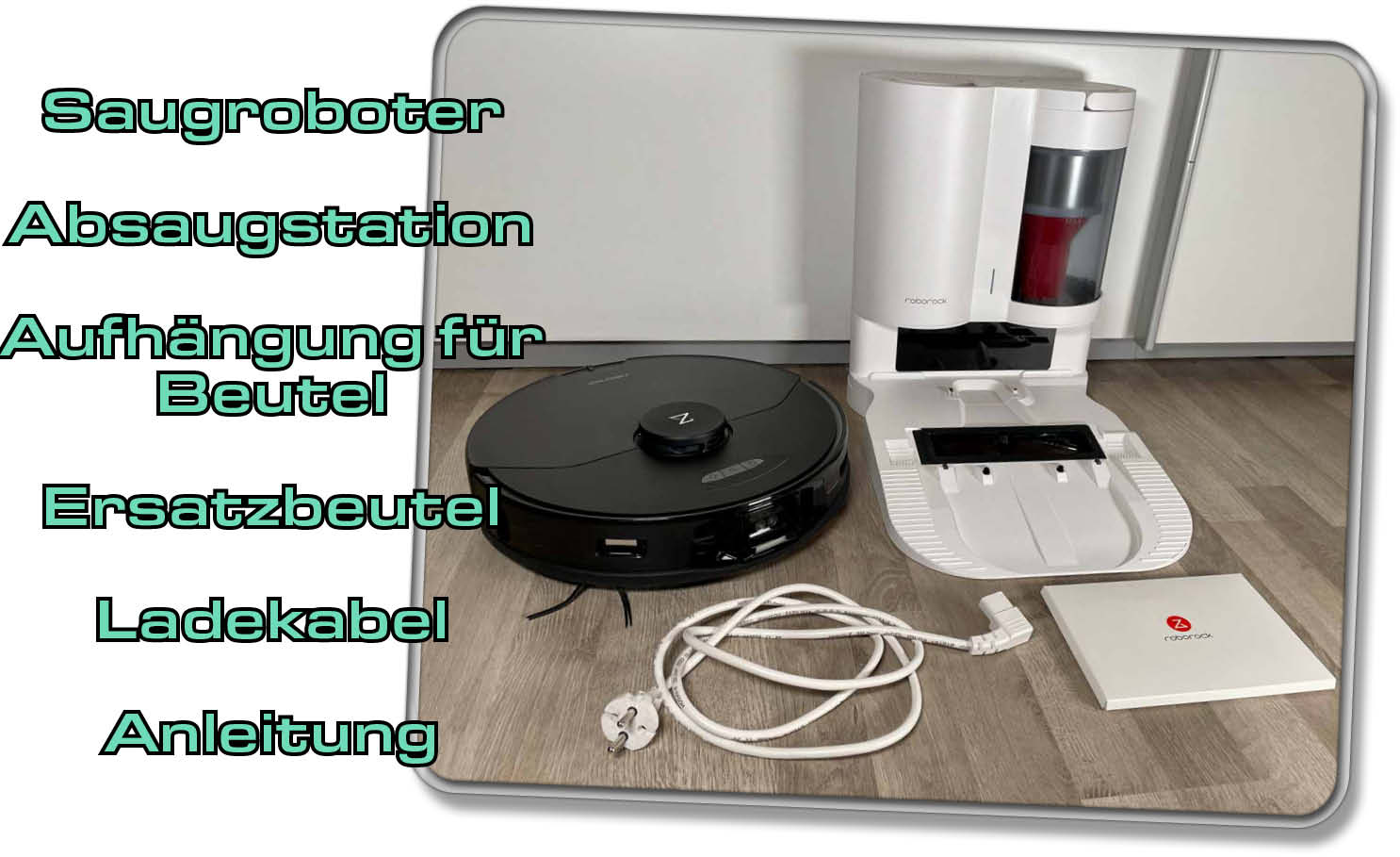 Das ist der Lieferumfang des Roborock S7 MaxV+