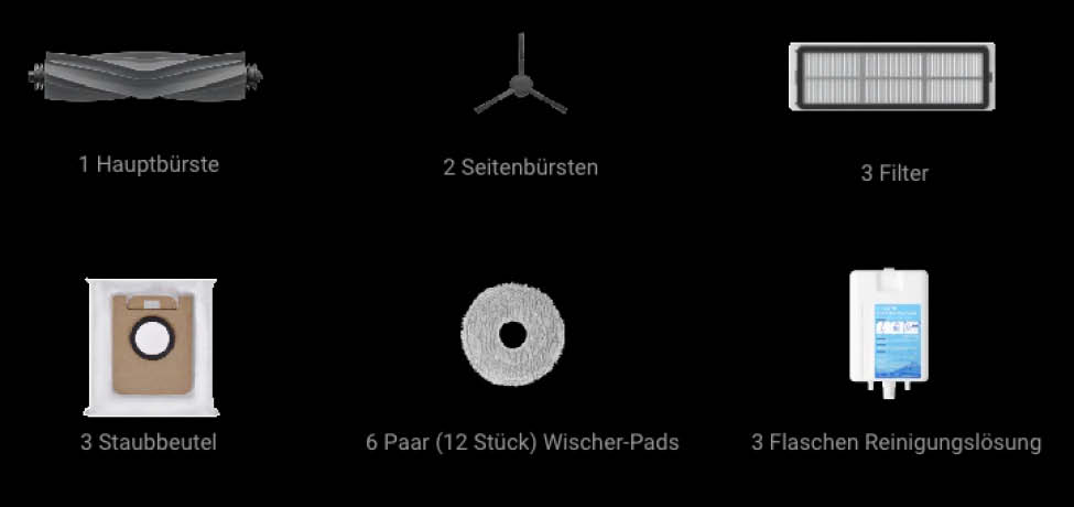 Dreame L20 Ultra Zubehörset
