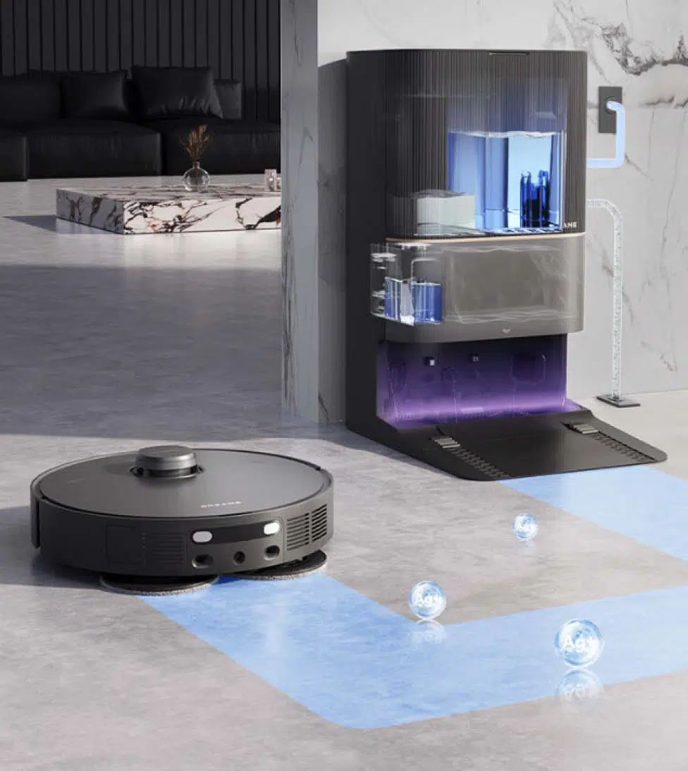 Dreame X30 Pro - Die erste Reinigungsstation, die die Wischmopps via UV-Licht sterilisiert