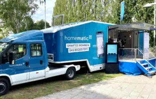 Homematic IP Road-Show-Truck auf der IFA 2023