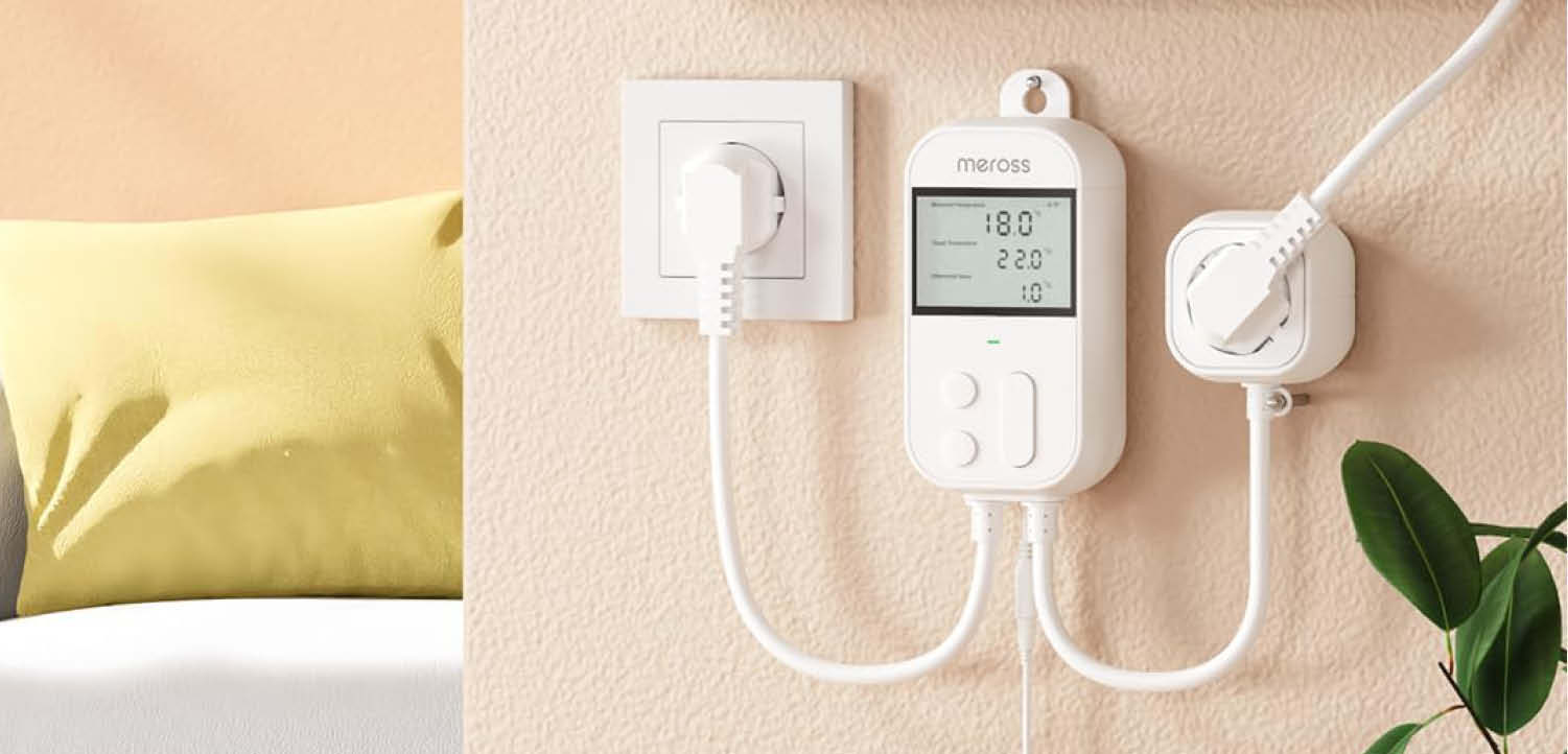 Meross Smart Thermostat Steckdose jetzt reduziert bei !