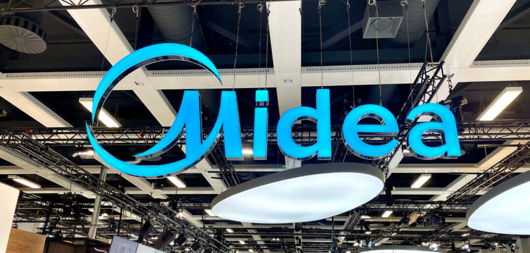 Midea zeigt Saugroboter:Waschmaschinenkombination