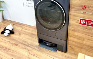 Midea zeigt Saugroboter:Waschmaschinenkombination