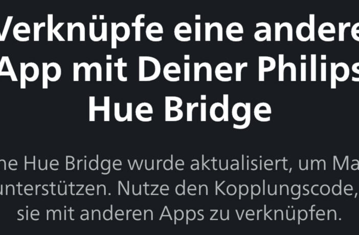 Die Matter Integration für die Philips Hue Bridge ist da!