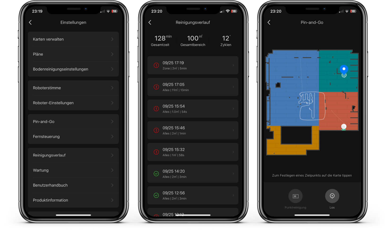 Roborock Q5 Pro - App - Weitere Einstellungen