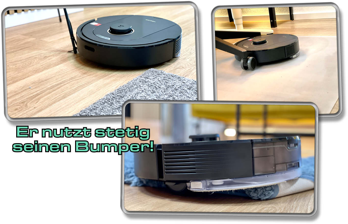 Roborock Q5 Pro - Er besitzt keine Hindernisvermeidung für kleine Objekte