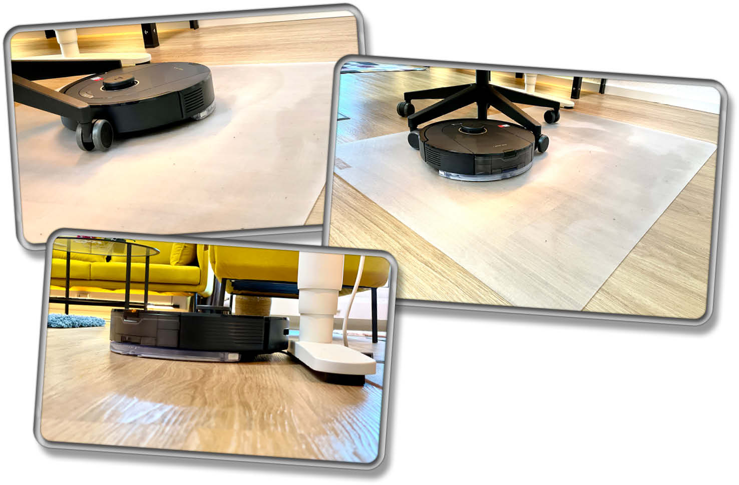 Roborock Q5 Pro - Trotz passiver Wischfunktion ist das Wischbild gut