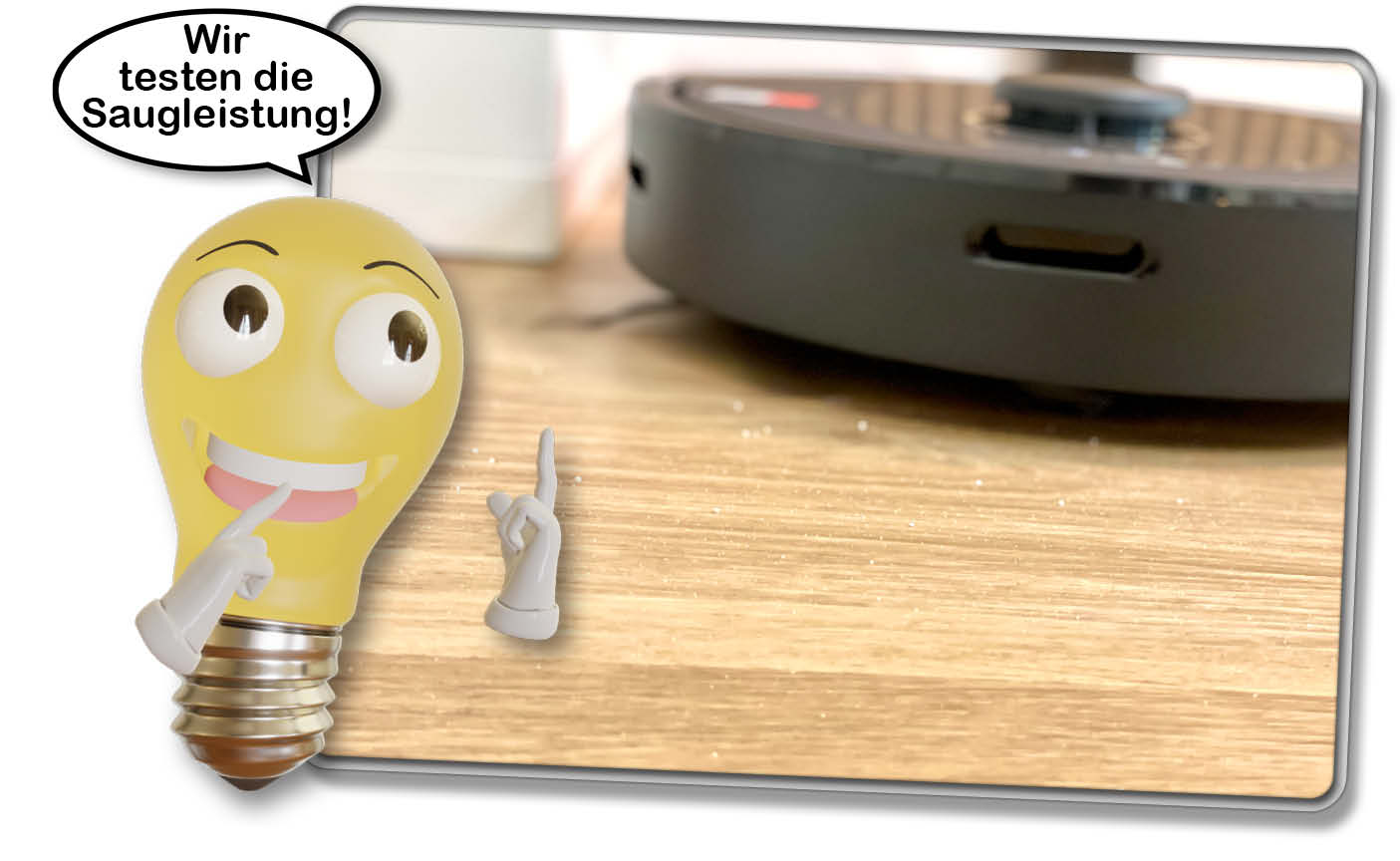 Roborock Q5 Pro - Wir haben uns die Saugkraft des Saugroboters genau angeschaut