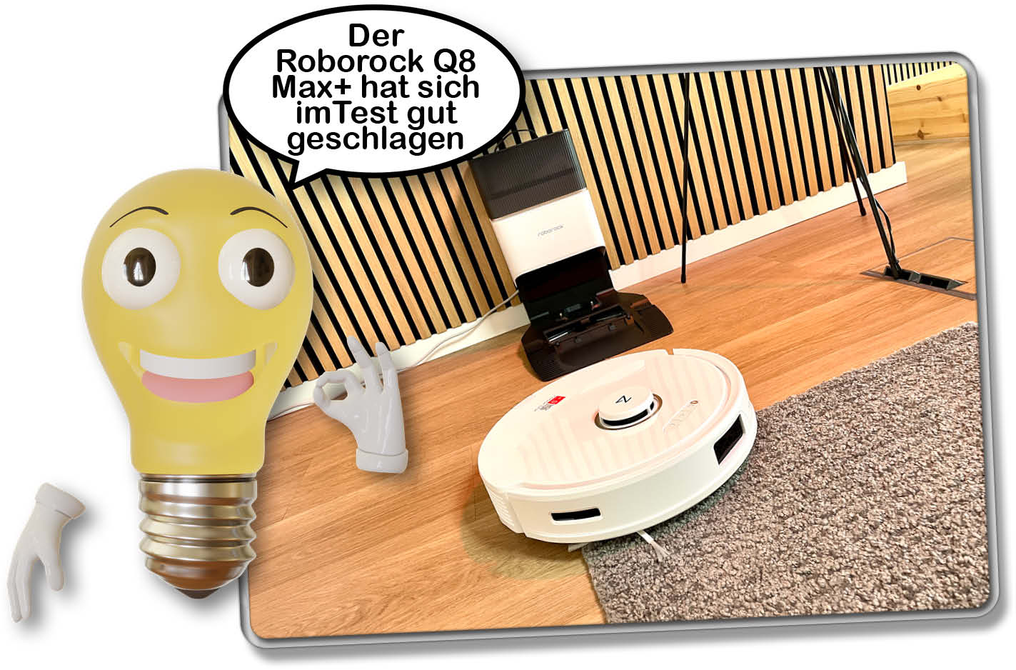 Roborock Q8 Max+ - Der Saugroboter mit Absaugstation hat sich im Test gut geschlagen!
