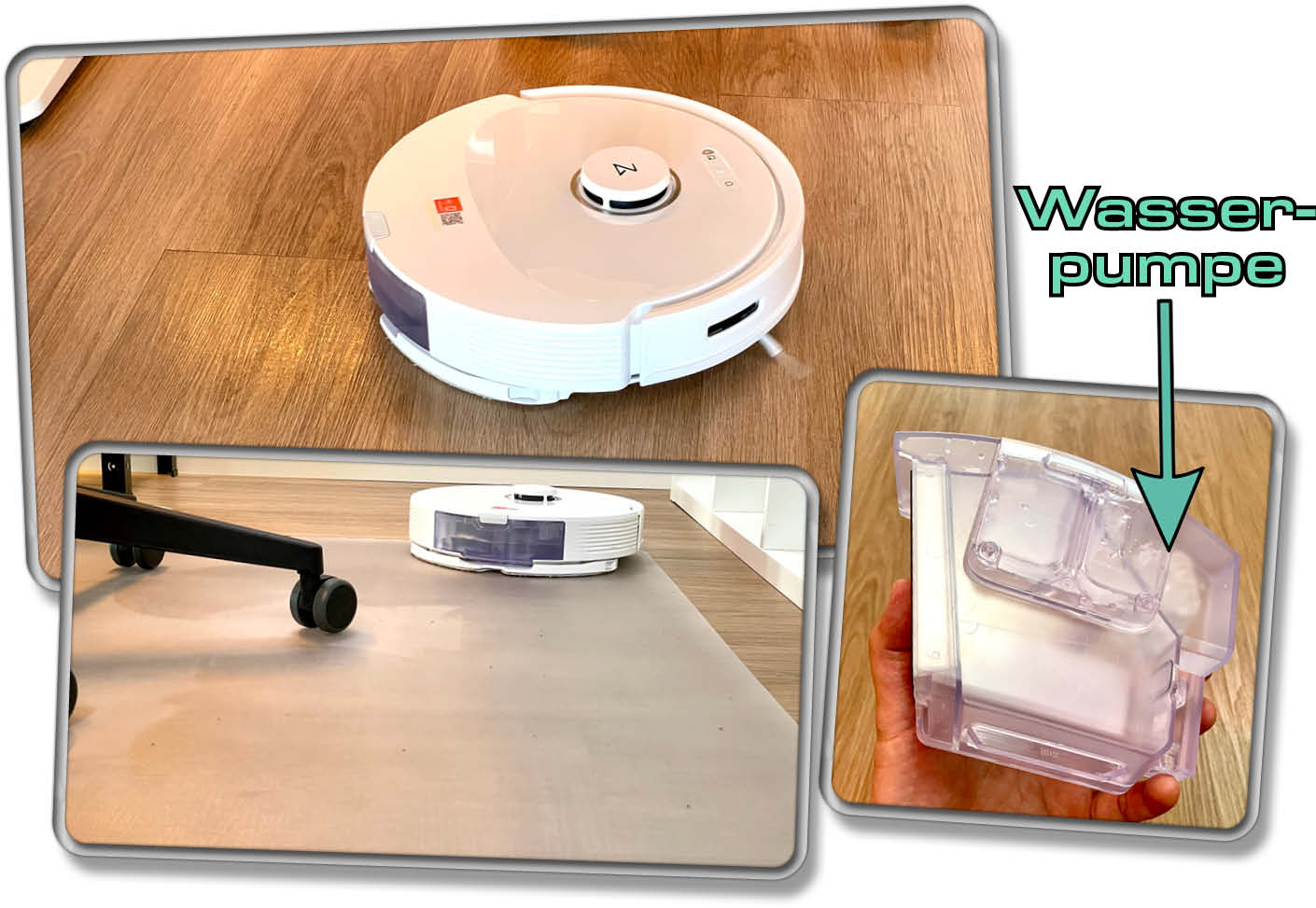 Roborock Q8 Max+ - Die Wischfunktion kann keine hartnäckigen Verschmutzungen entfernen!