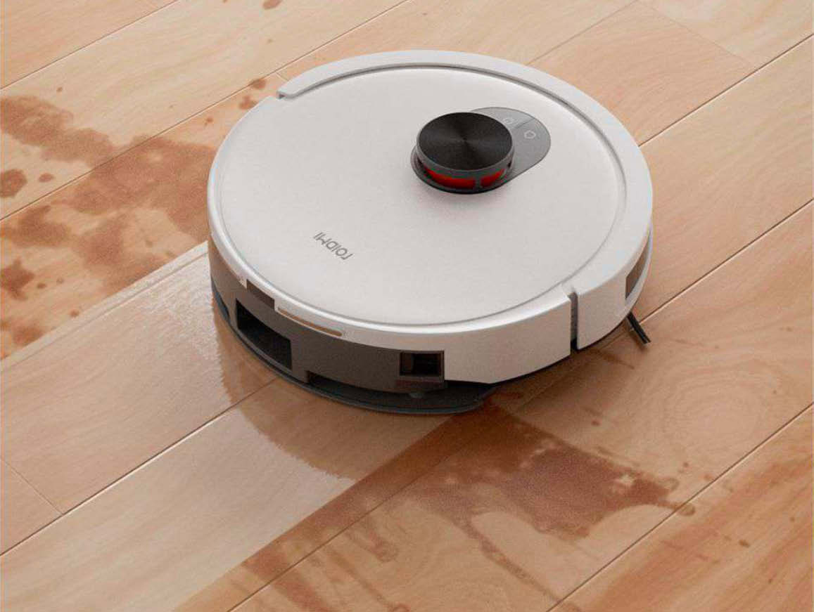 Roidmi EVE CC - Er besitzt eine aktive Wischfunktion