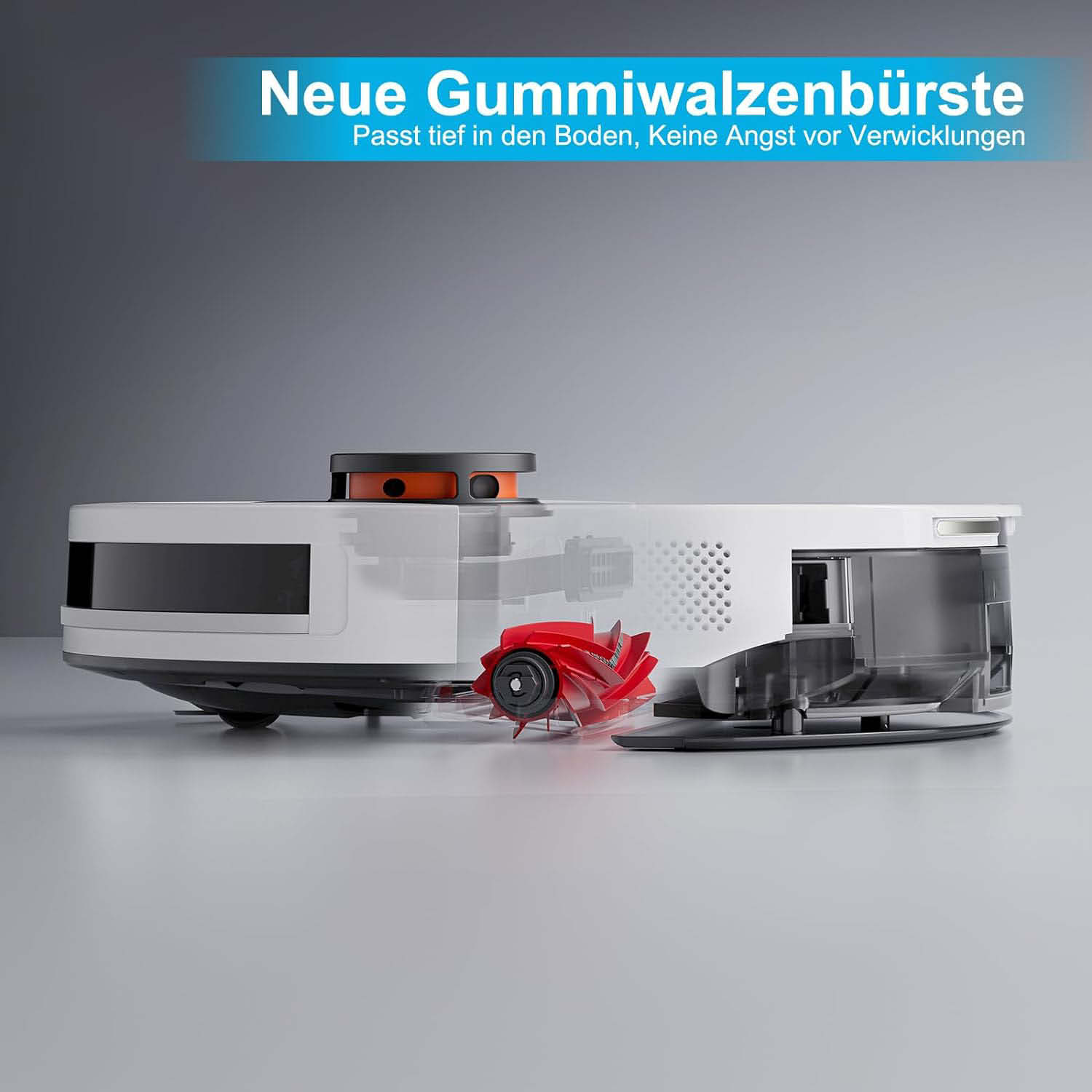 Roidmi EVE CC - Neue vollgummierte Bodenbürste