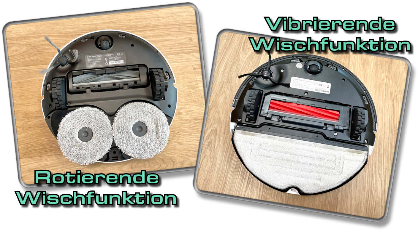 Wie erklären, wie die beiden Wischtechnologien funktionieren und welche besser ist