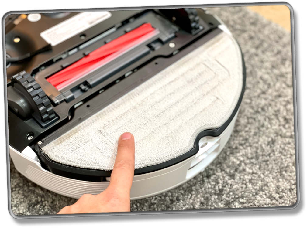 So sieht die vibrierende Wischfunktion eines Saugroboters aus 