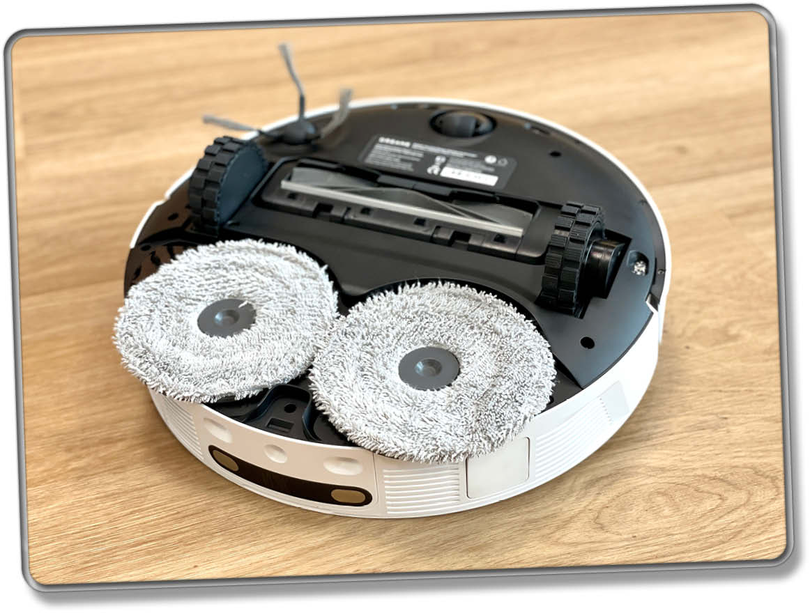 So sehen Saugroboter mit rotierenden Wischmopps aus