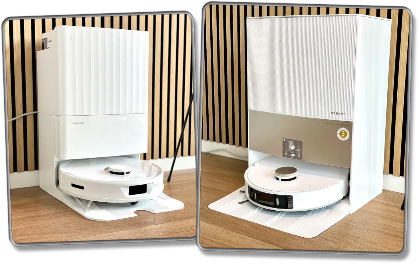 Auch diese Art der Saugroboter verfügen meist über komplexe Reinigungsstationen