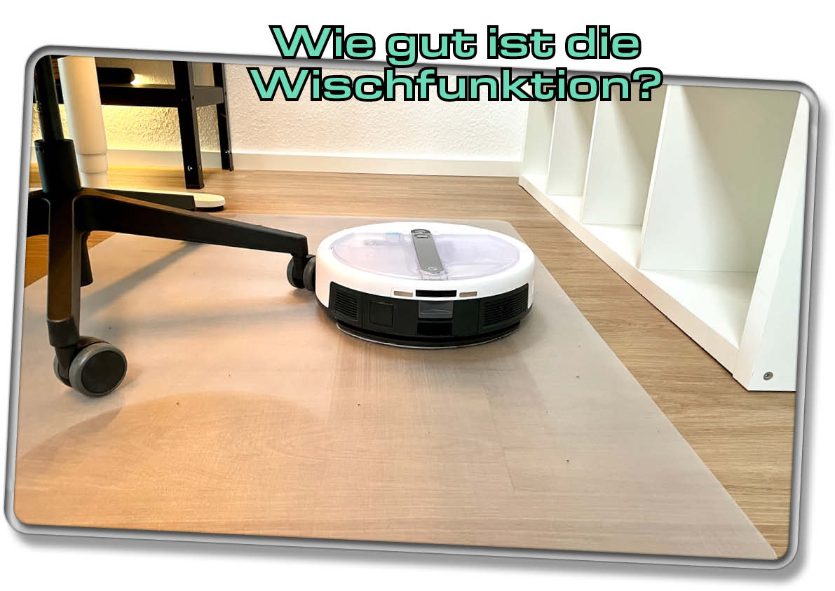 yeedi cube - Wir haben herausgefunden, wie gut die Wischfunktion ist!