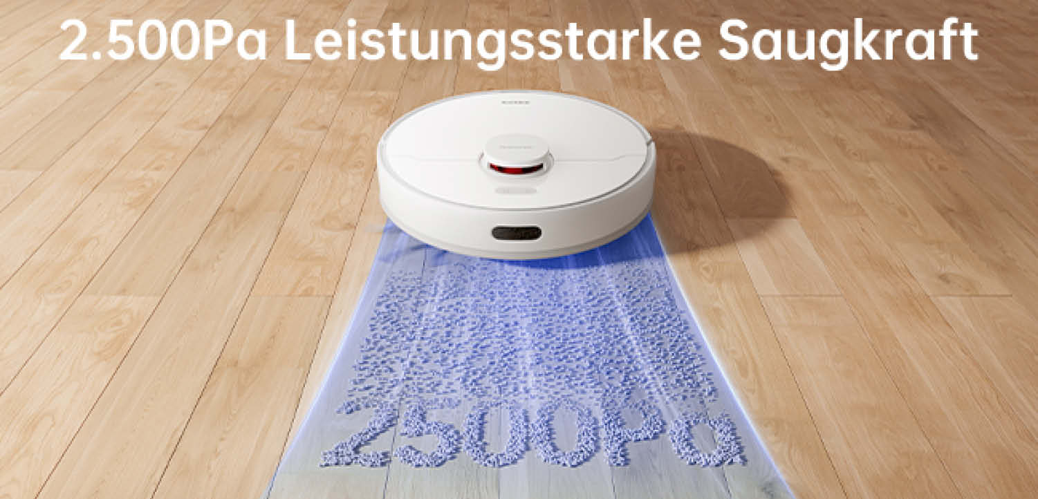 Dreame F9 Pro - Saugleistung