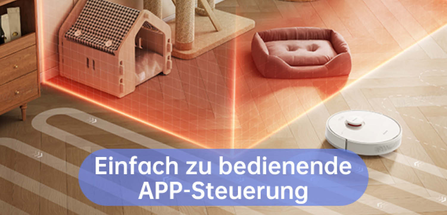 Dreame F9 Pro - Sperrzonen