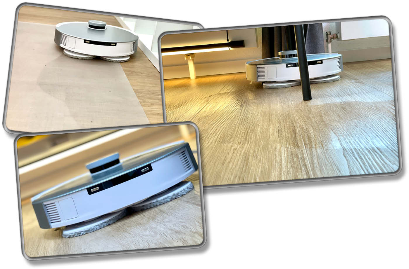 Die Wischleistung ist die Beste, die wir je bei einem Saugroboter sehen durften