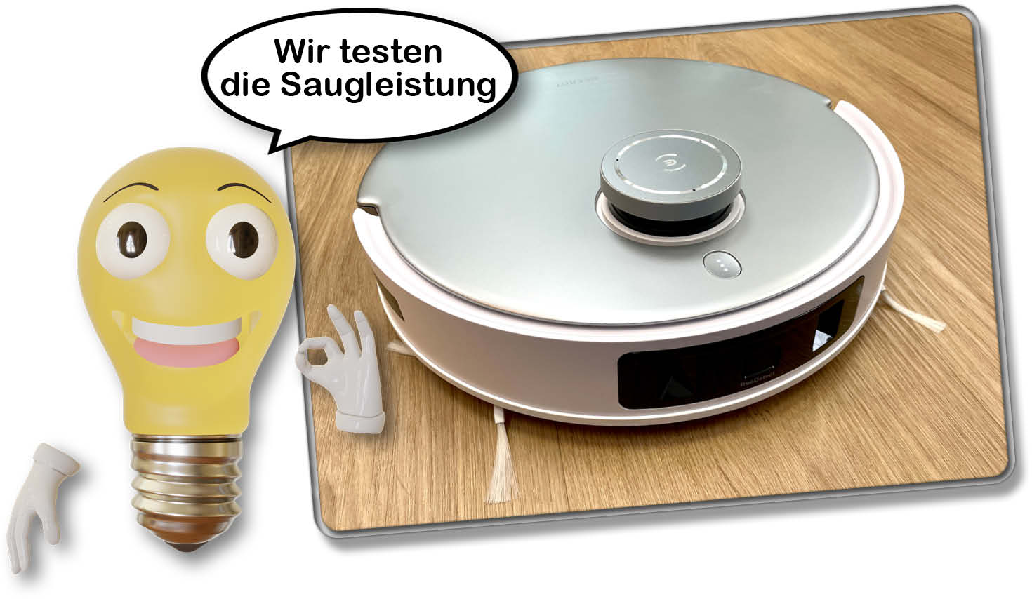 ECOVACS Deebot T20 Omni - Natürlich haben wir die Saugleistung genau unter die Lupe genommen