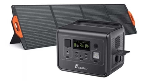 FOSSIBOT F800 + Solarpanel