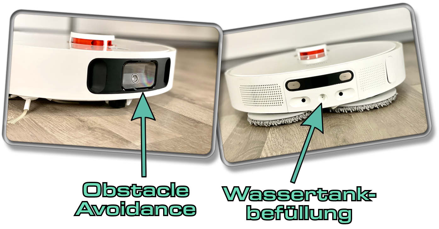 Neben einem Wandabstandssensor, besitzt der Xiaomi X10+ eine Obstacle Avoidance