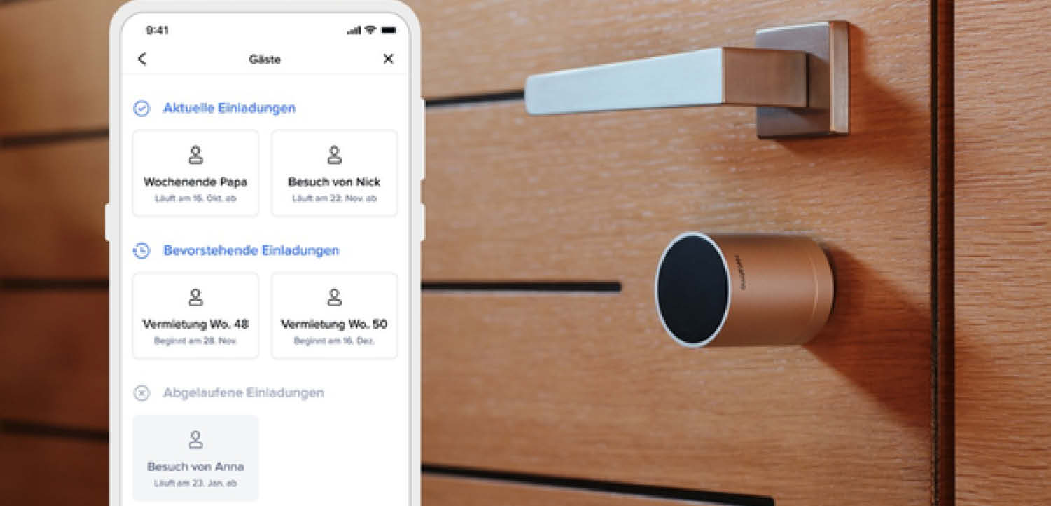 Netatmo smartes Türschloss