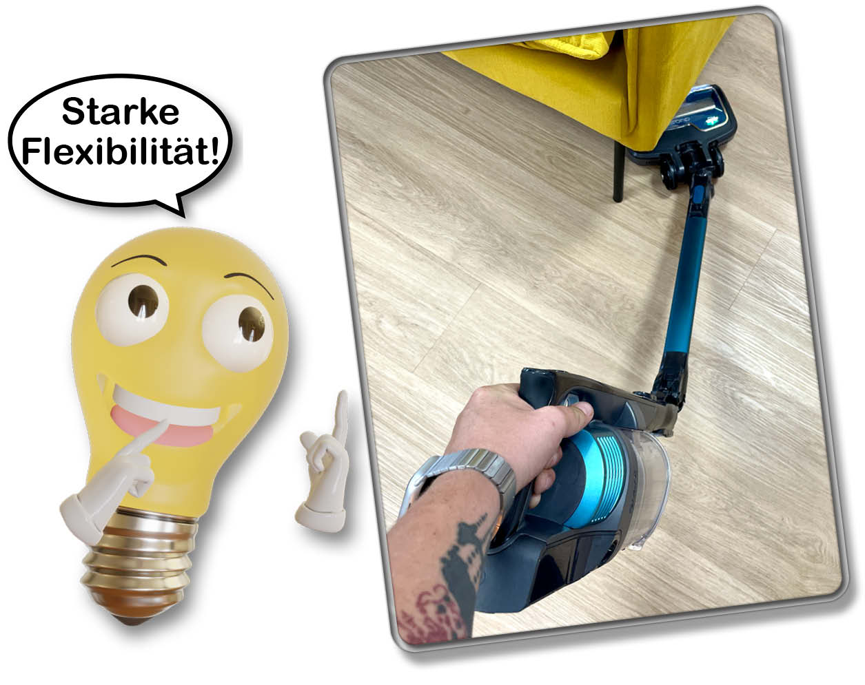 Shark Anti Hair Wrap IZ201EUT - Er ist sehr flexibel