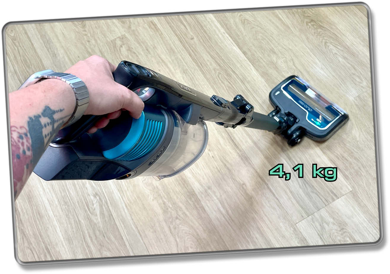 Shark Anti Hair Wrap IZ201EUT - Mit 4,1 kg ist er nicht leicht