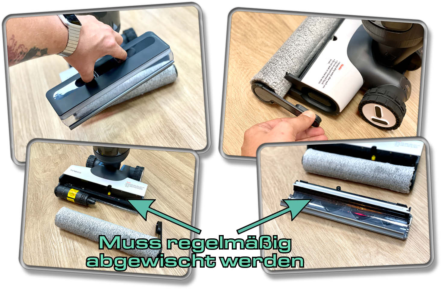 Tineco Floor One S7 Pro - Auch hinter der Bodenbürste versteckt sich oft der Schmutz