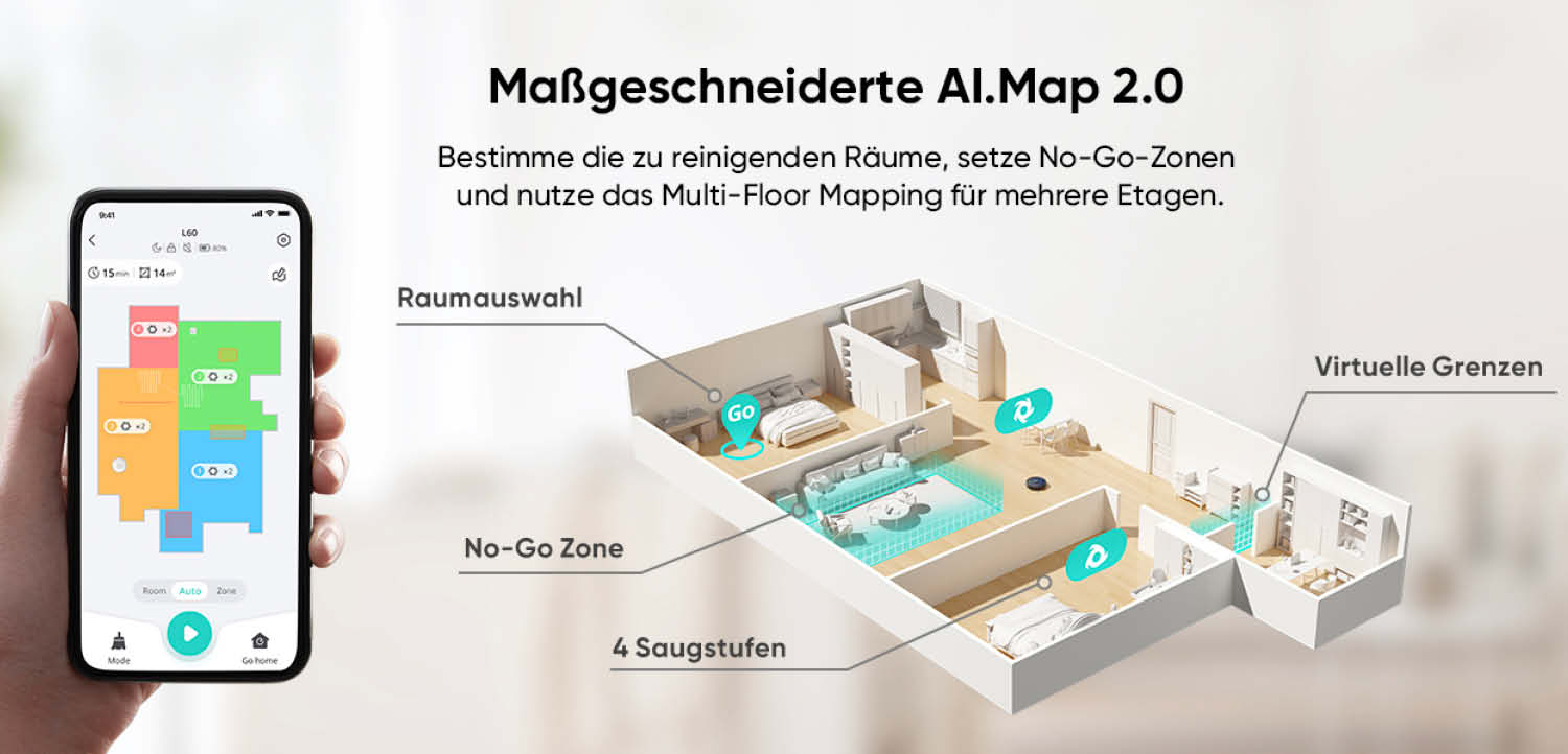 eufy L60 - Appsteuerung
