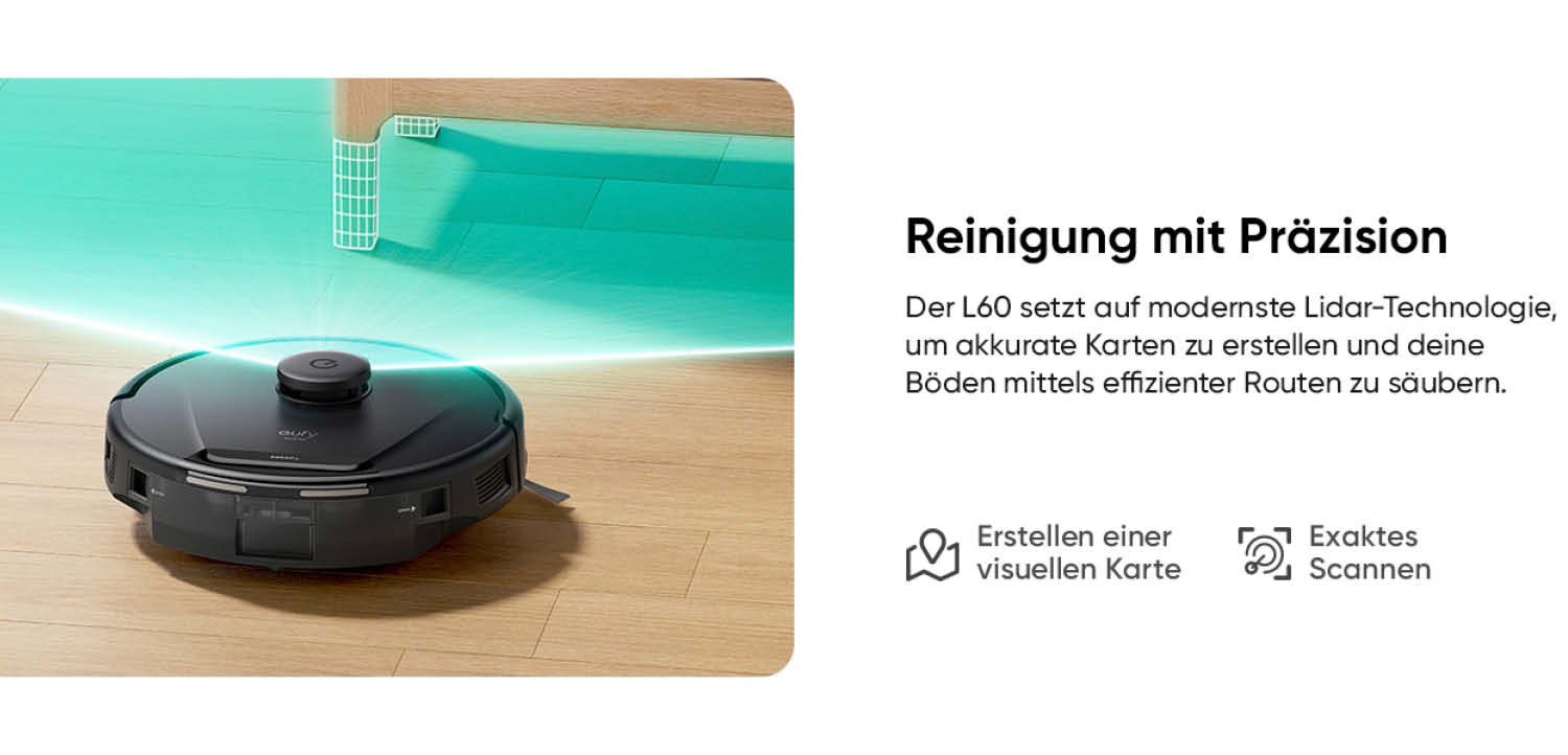 eufy L60 - Lasernavigation