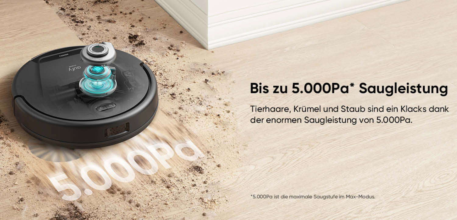 eufy L60 - Saugleistung