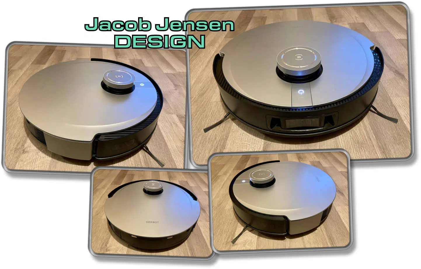 Der ECOVACS DEEBOT X1 OMNI wurde von Grund auf von Jacob Jensen, dem berühmten Designer gestaltet.