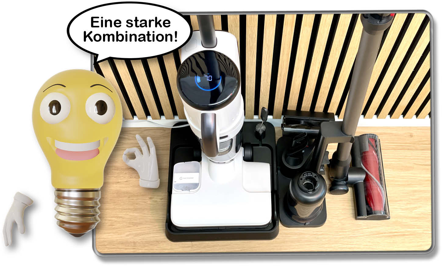 Der Roborock Dyad Pro Combo hat sich im Test als starke Akkustaubsauger-Wischsauger-Kombination herausgestellt