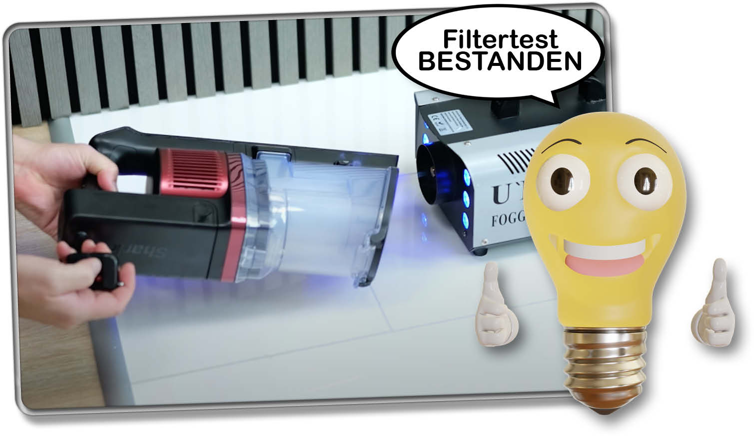 Der Shark Anti Hair Wrap IZ300EUT hat unseren Filtertest bestanden