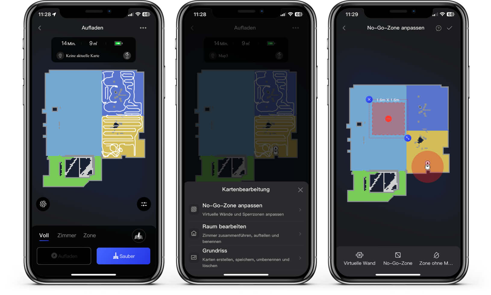 Eureka NER E10s - App - Karte