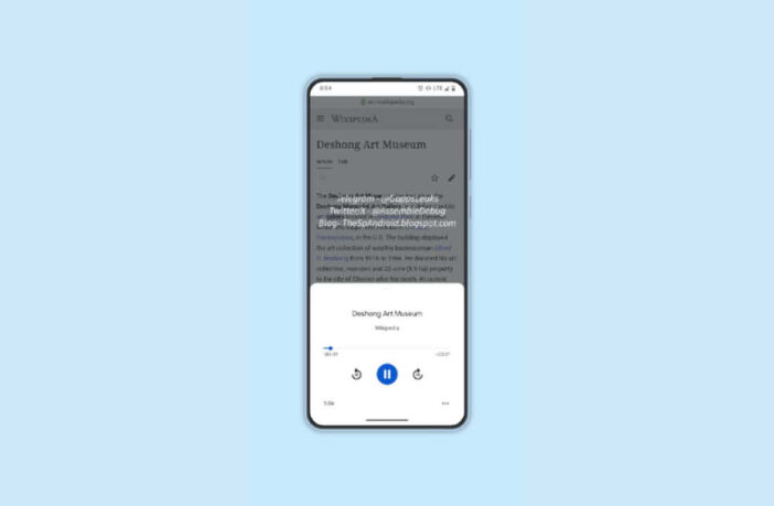 Google Assistant Vorlesefunktion
