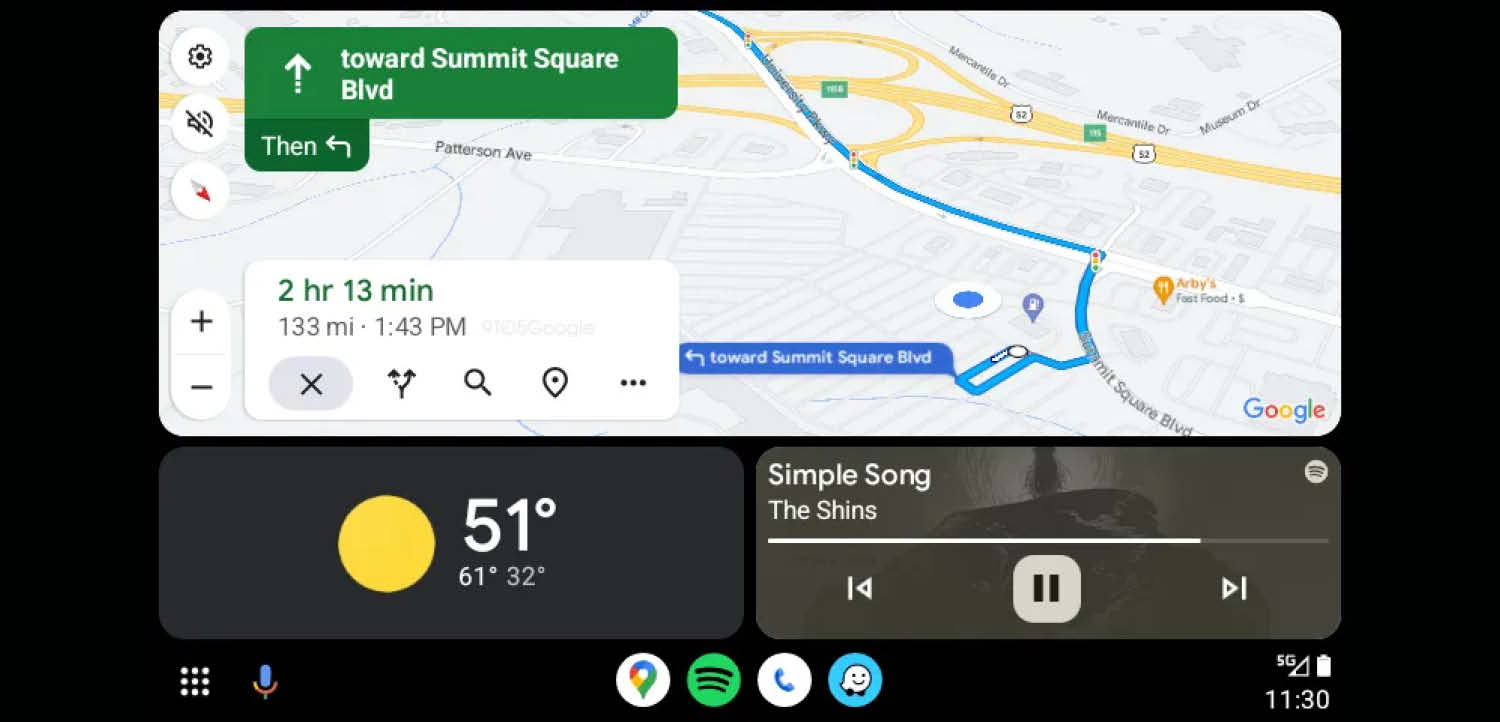 Neues Android Auto Design