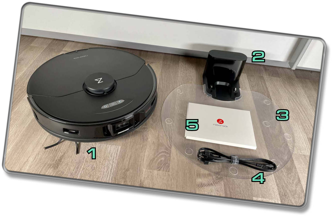 Roborock S7 MaxV - Das ist alles im Lieferumfang des Saugroboters dabei